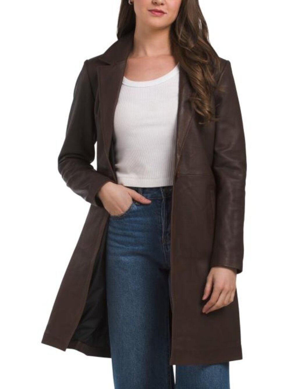 BOD & CHRISTENSEN Leather Melinda Coat